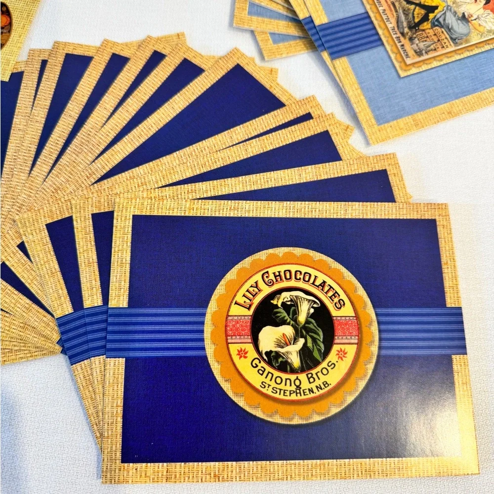 Vintage Style Stationery Set with Envelopes